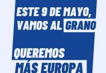 9 de Mayo – Campaña “Más europeísmo”